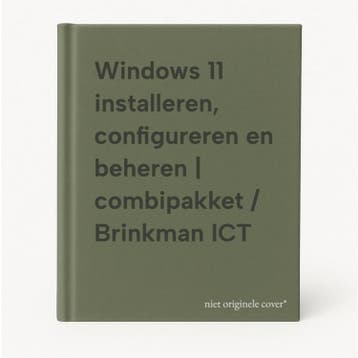 Windows 11 installeren, configureren en beheren |, Boeken, Verzenden, Zo goed als nieuw