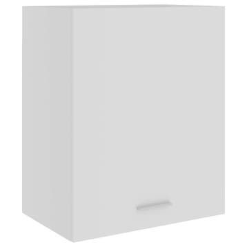 vidaXL Bovenkast Lyon 50x31x60 cm bewerkt hout wit, Verzenden, Nieuw