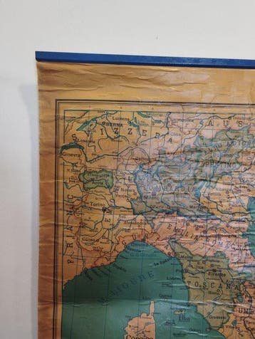 Ornement décoratif - Italie - Carte scolaire