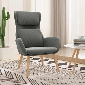 Fluweel Fauteuil - Tweede kansje voor een prikje!, Huis en Inrichting, Fauteuils, Verzenden, 75 tot 100 cm, Zo goed als nieuw