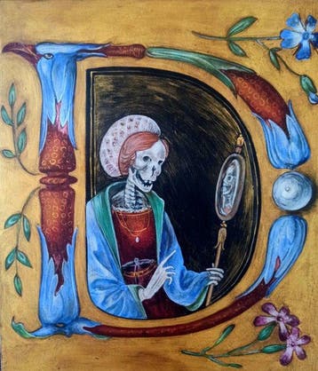 École italienne (XX) - Vanitas - dal libro dore di Dionara