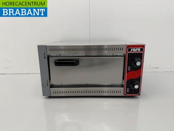 RVS Saro Palermo Pizzaoven oven 1 pizza 230V Horeca, Ophalen of Verzenden, Nieuw in verpakking