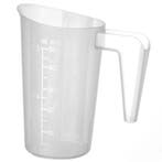 Maatbeker | Kunststof | 500ml | Maatverdeling | Stapelbaar, Verzenden, Nieuw in verpakking