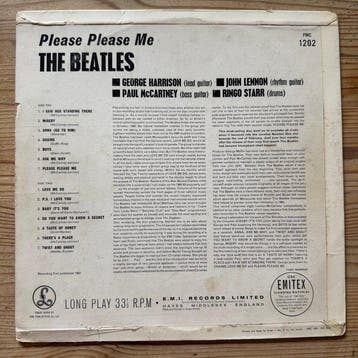 Beatles - Please Please Me [1963 UK Mono Pressing] rare tax, Nieuw in verpakking