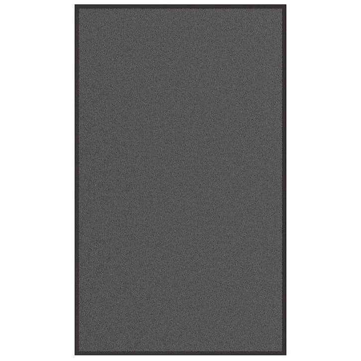 vidaXL Deurmat 90x150 cm antracietkleurig, Tuin en Terras, Deurmatten, Nieuw, Verzenden