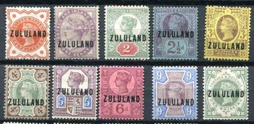 Zululand 1888/1896 - Queen Victoria: selectie klassiekers