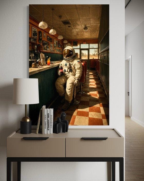 Rudy barret - Cosmic Diner - XL, Antiek en Kunst, Kunst | Designobjecten