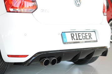Rieger diffuser | Polo 6 GTI (6R): 05.10-01.14 (tot Facelift, Verzenden