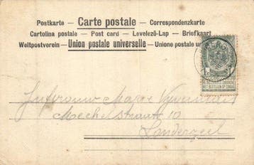 Belgique - Alsemberg - Diverses rues, y compris l’intérieur, Verzamelen, Gelopen