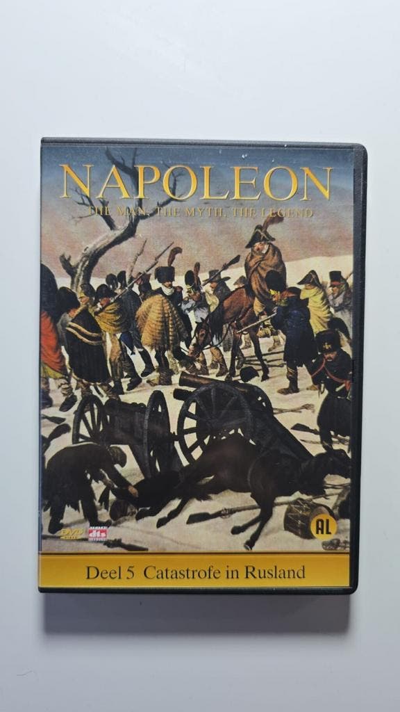 NAPOLEON DEEL 5 CATASTROFE IN RUSLAND (DVD), Cd's en Dvd's, Dvd's | Overige Dvd's, Gebruikt