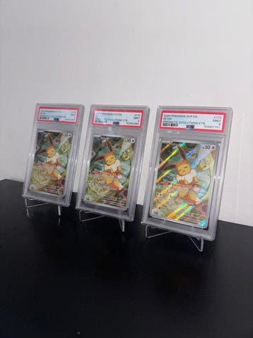 Pokémon - 3 Graded card - PSA 9 - Scarlet & Violet, Nieuw