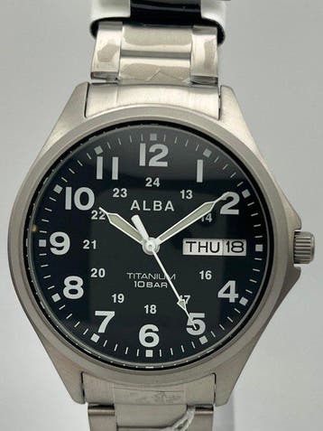 Seiko - Zonder minimumprijs - SEIKO ALBA AQPJ402 / VJ53-KKF0