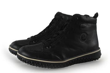 Rieker Hoge sneakers in maat 38 Zwart, Verzenden, Zwart, Zo goed als nieuw, Sneakers