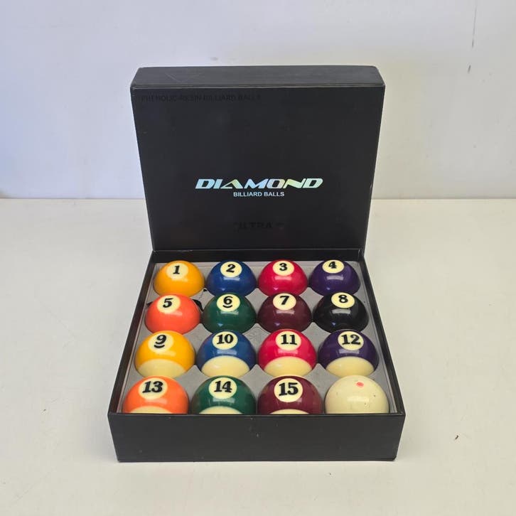 Diamond Ultra-C Set Professionele Fenolhars Poolballen, Sports & Fitness, Billards & Billards américains, Enlèvement ou Envoi