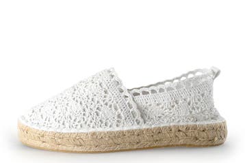 Colors of California Espadrilles in maat 40 Wit, Kleding | Dames, Schoenen, Espadrilles, Verzenden, Wit, Zo goed als nieuw