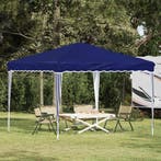 vidaXL Pop-up Feesttent Blauw 288 x 288 x 245 cm Oxford Stof, Verzenden