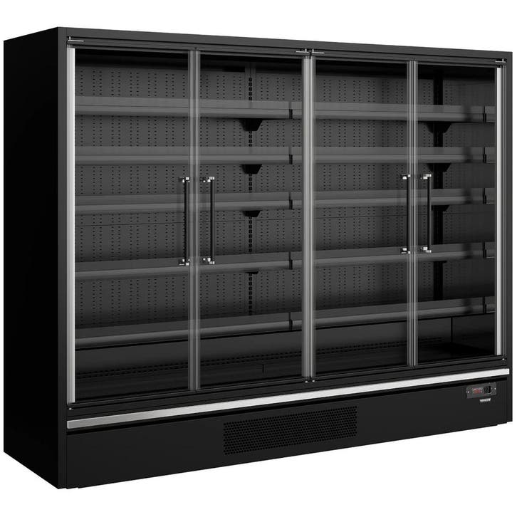 Wandkoeling | GALAXY+ | Zwart | -1°C/+5°C | Geforceerd |, Zakelijke goederen, Horeca | Keukenapparatuur, Nieuw in verpakking, Verzenden