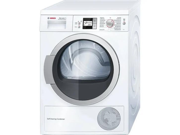 BOSCH WTW86564 - Warmtepompdroger - 7 kg A++ - Wit, Elektronische apparatuur, Droogkasten, Zo goed als nieuw, Verzenden
