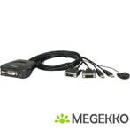 ATEN mini KVM switch 2-port USB CS22D DVI, Verzenden, Nieuw