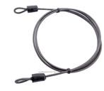 Staalkabeltjes met lussen voorzien van draadklem - 2.5mm, Verzenden, Nieuw