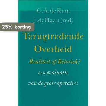 TERUGTREDENDE OVERHEID REALITEIT OF RETORIEK? 9789052610269, Verzenden, Gelezen, DE HAAN JAKOB