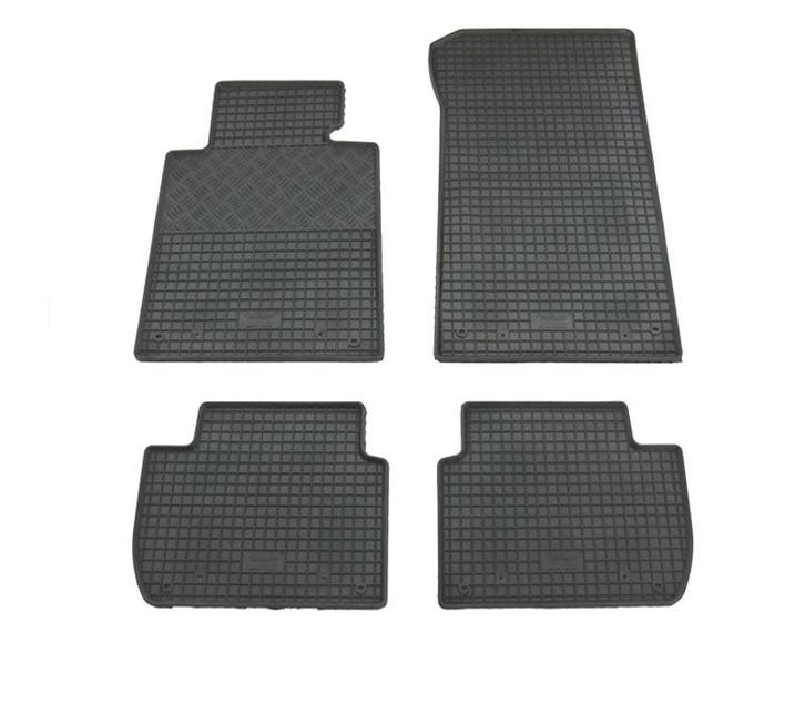 TAPIS EN CAOUTCHOUC POUR BMW E46 98-05 4 UNITÉS, Auto diversen, Automatten, Verzenden