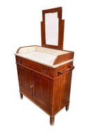 Ensemble de toilette - Bois, Marbre - Toilette fin du XIXe