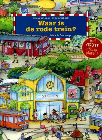 Waar is de rode trein? 9789025112769 Melanie Brockamp, Boeken, Kinderboeken | Baby's en Peuters, Gelezen, Verzenden