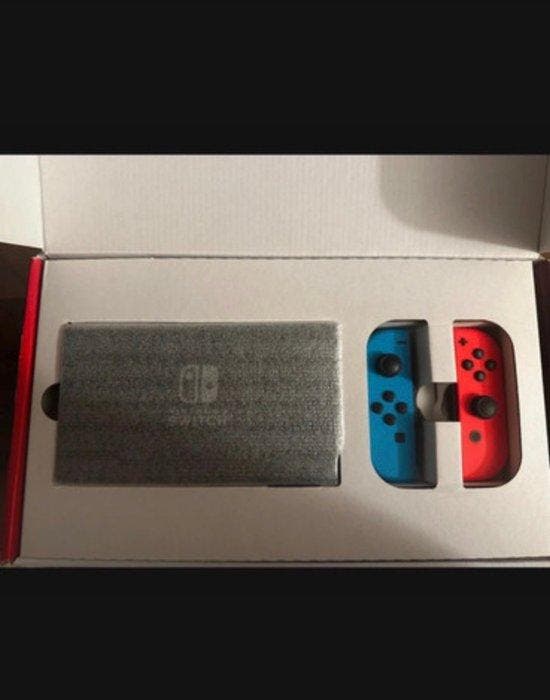 Nintendo - Switch - Joy-Con Neon Rosso/Blu - Spelcomputer -, Games en Spelcomputers, Spelcomputers | Overige Accessoires