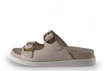 Mexx Muiltjes in maat 38 Beige, Mexx, Verzenden, Beige, Zo goed als nieuw