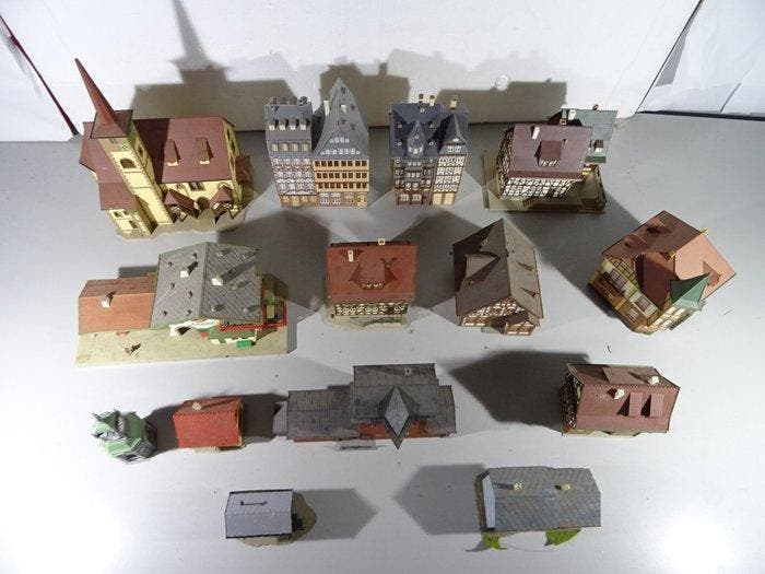 Faller, Kibri, diverse H0 - Modeltreinlandschap (14) -, Hobby & Loisirs créatifs, Trains miniatures | HO