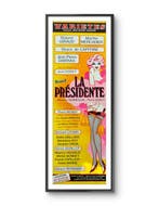 J.M. Fonteau - Affiche originale théâtre – La Présidente –