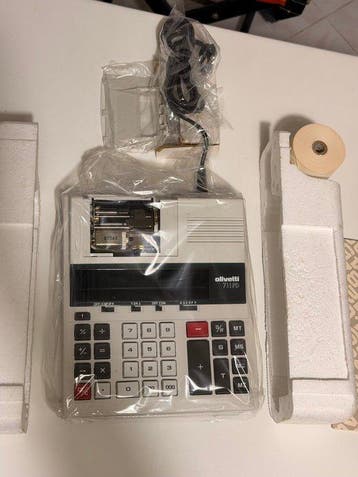 Olivetti - Rekenmachine - 1970-1980 - Mod. 711 PD Vintage, Games en Spelcomputers, Nieuw