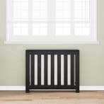 vidaXL Radiator Cover Zwart Eiken 104 x 20 x 82 cm Bewerkt, Bricolage & Construction, Chauffage & Radiateurs, Verzenden