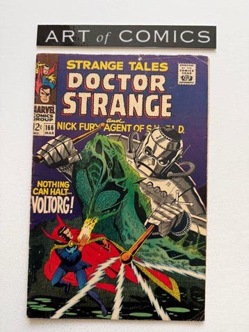 Strange Tales #166, #168 - Yandroth & Yellow Claw Appearance, Livres