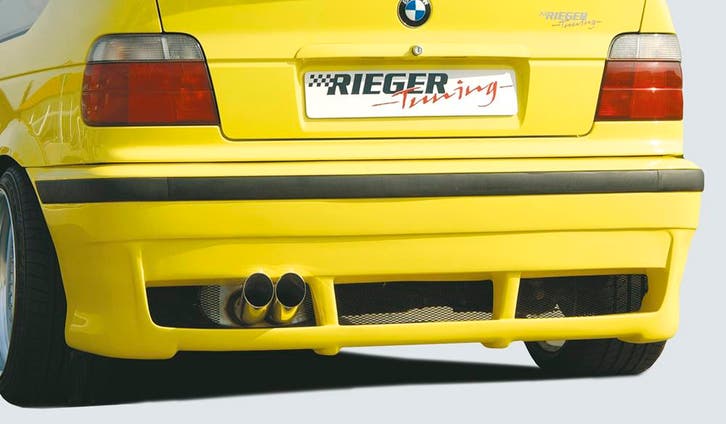 Rieger achterbumper zonder pdc | 3er E36 - Compact | stuk on, Auto-onderdelen, Carrosserie, Nieuw, BMW, Verzenden