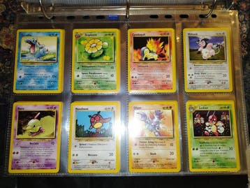 Pokémon - 32 Card - Meganium Swirl Holo - WOTC - Neo Genesis, Nieuw