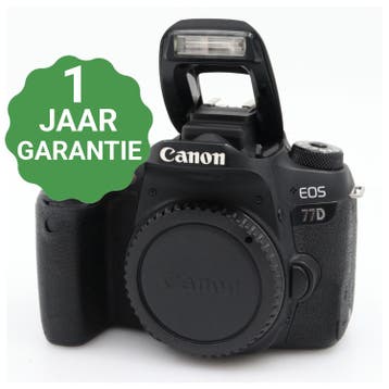 10% korting | Canon EOS 77D body | Tweedehands, Verzenden, Zo goed als nieuw, Canon