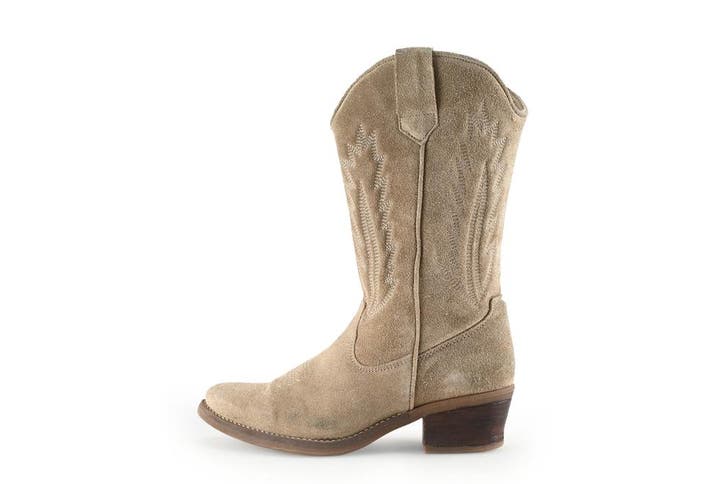 Nelson Cowboy laarzen in maat 37 Beige, Kleding | Dames, Schoenen, Beige, Zo goed als nieuw, Verzenden