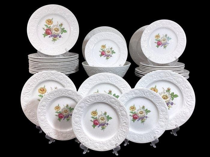 Richard Ginori Laveno - Tafelservies (33) - Keramiek, Antiek en Kunst, Antiek | Meubels | Tafels
