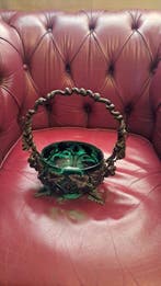 Centre de table - Fer forgé, Cristal