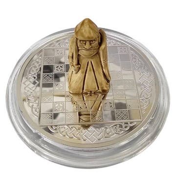 Kameroen. 500 Francs 2023 Knight - Viking Chess Set 1/2 oz