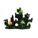 Rotsformatie met planten OS-101 - aquarium decoratie, Ophalen of Verzenden