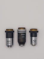 Microscoopobjectieven - 100 1.25 oil; 073265; 039796;, Verzamelen