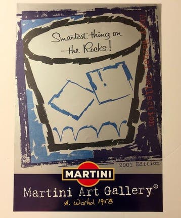 Andy Warhol (after) - MARTINI ART GALLERY (1958) - Smartest