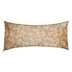 vidaXL Camouflagenet met opbergzak 627x290 cm zandkleurig, Verzenden, Nieuw