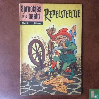 Fabels van Aesopus, De - Repelsteeltje - 1957, Boeken, Strips | Comics, Europa, Zo goed als nieuw, Eén comic, Verzenden