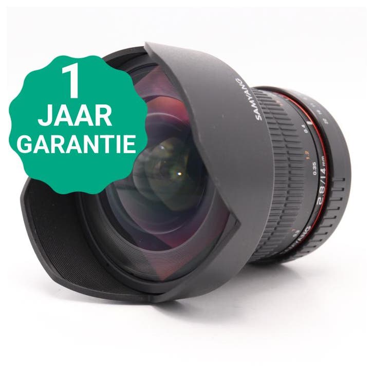 Samyang 14mm F/2.8 IF ED UMC Canon | Tweedehands, Audio, Tv en Foto, Foto | Lenzen en Objectieven, Zo goed als nieuw, Verzenden