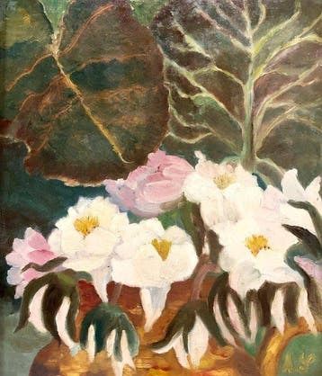 French School (XX) - Jungle Orchid, Antiquités & Art