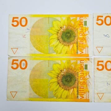 Pays-Bas. - 4 x 50 Gulden - 1982 - PL83 (Sans prix de